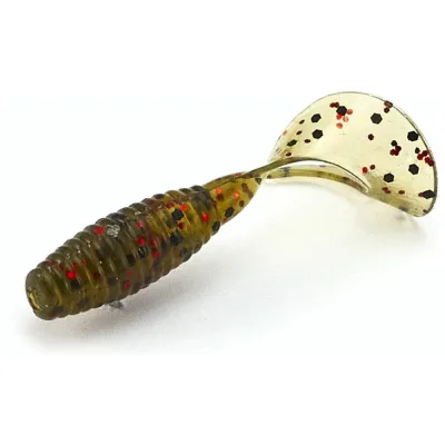 Съедобные искусственные твистеры LUCKY JOHN LJ Pro Series MICRO GRUB 1,0in, цвет PA03, 15шт. 140159-PA03