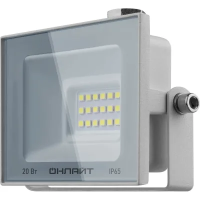 Светильник ОНЛАЙТ 90 132 ofl-20-4k-wh-ip65-led 90132