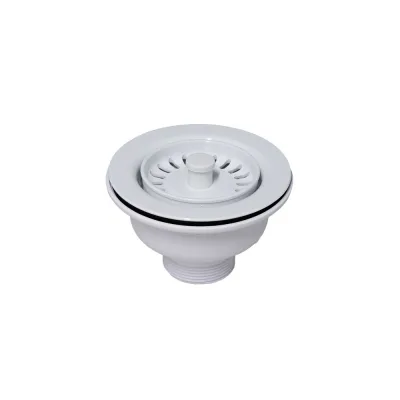 Выпуск для мойки McAlpine 3 1/2 белый (MRSKW7-WH)