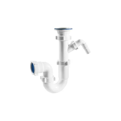 Прямоточный сифон ORIO 1 1/2x40 с одним отводом S-4105