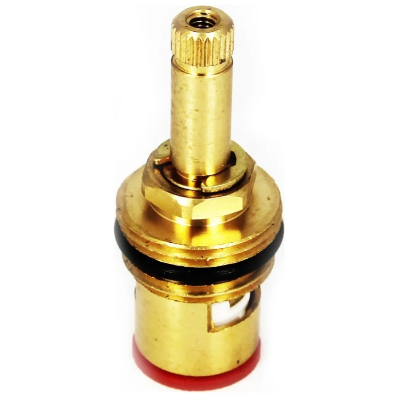 Кран букса для смесителя MasterProf, керамическая, 1/2", 8 мм х 24 шл., угол поворота 90, с доп. резьбой, MP-У ИС.130419