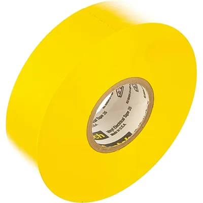 Лента изоляционная высшего класса 3М Scotch 35, желтая, 19 мм х 20 м х 0,18 мм SCOTCH 35 YELLOW