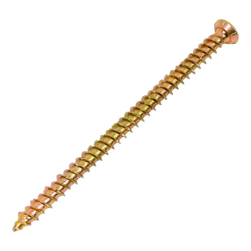 Шуруп по бетону STARFIX 7,5x112 мм, желтый цинк, T30, 20 шт. SMC2-99155-20