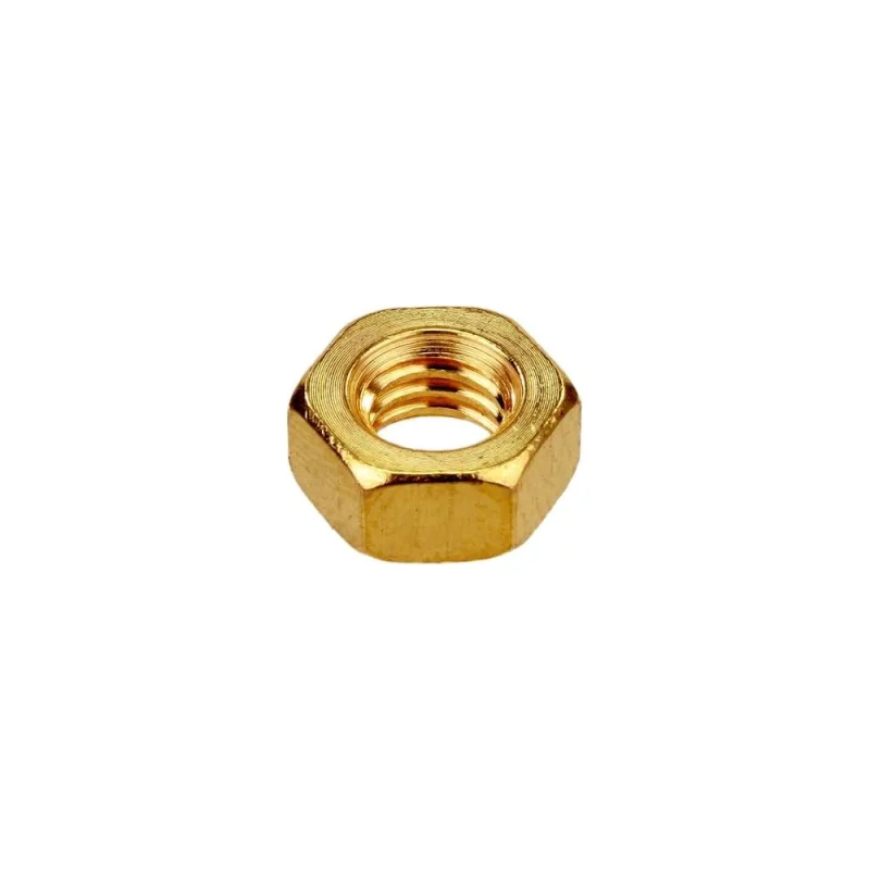 Гайка ЦКИ DIN934, М6, шестигранная, медь, SW 10 10 шт. 35231