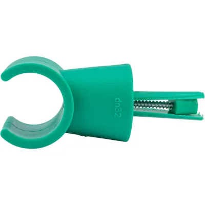 Крепление для труб Blue Ocean стойка с шурупом 32 зеленый PPRF/PSC(G)-32