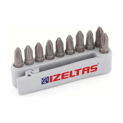 Набор бит PH1, 10 шт, 1/4" IZELTAS 4820000001
