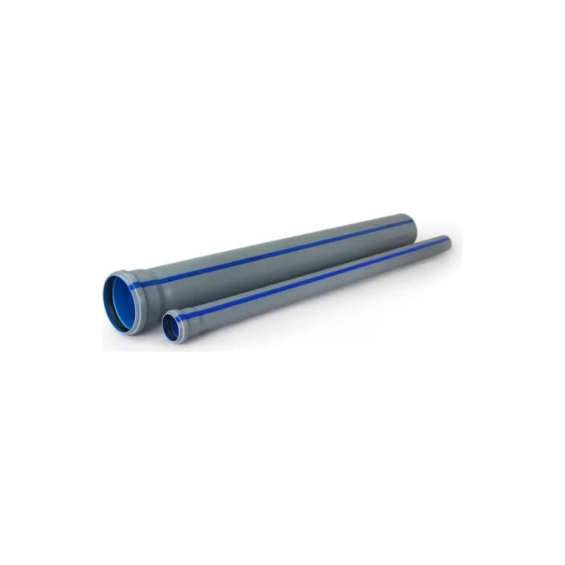 Труба RTP BAIKAL eco ВК ПП 110x2.2x1000 серый/синий 32475