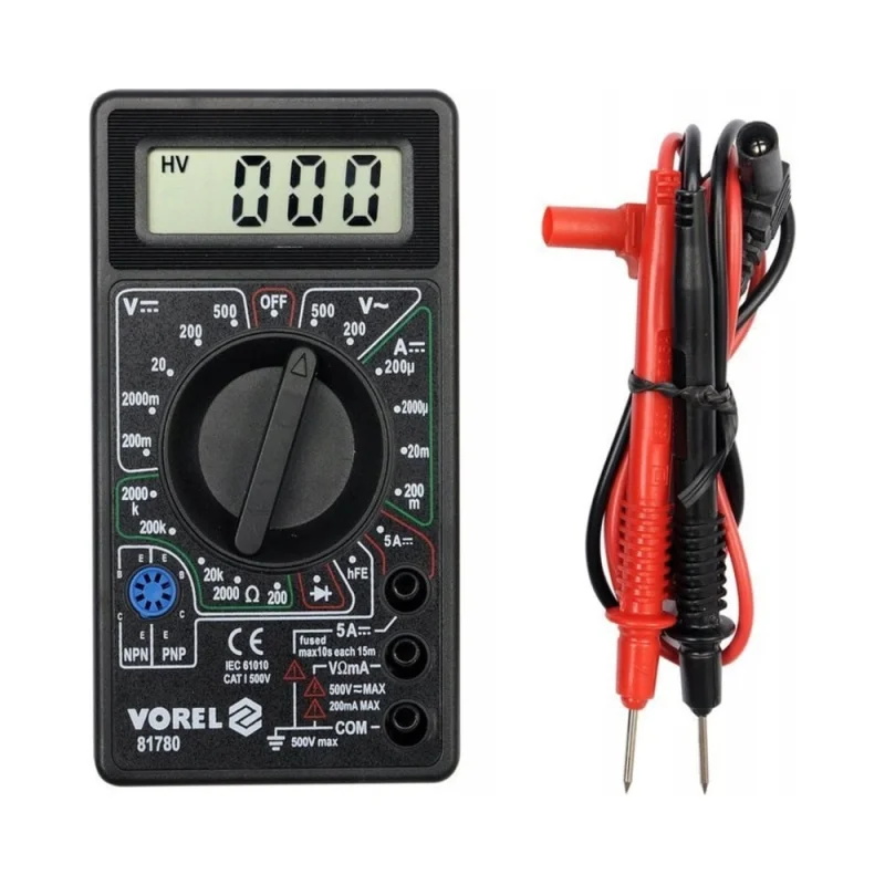 Универсальный цифровой измеритель VOREL 81780
