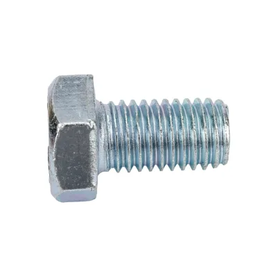 Болт МЕТАЛЛСЕРВИС М12x20, DIN 933, с полной резьбой, цинк, 10 шт. 1239326