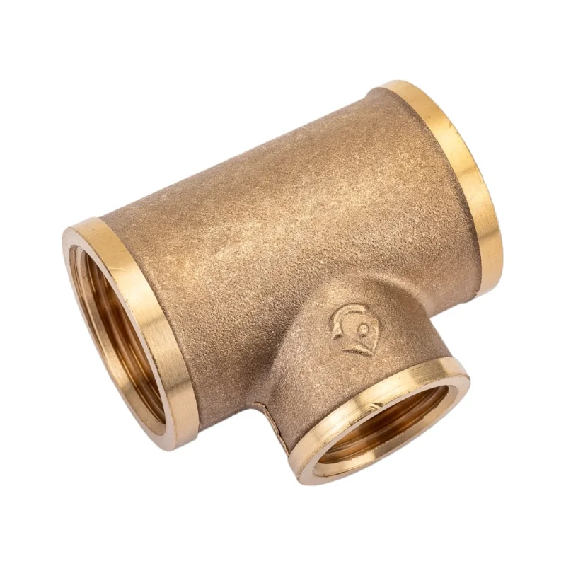 Латунный тройник AV Engineering редукционный 3/4x1/2x3/4 AVE306004