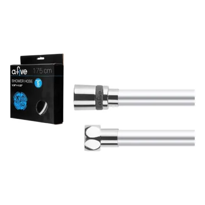 Душевой шланг a-five PVC, 1/2 г-г 175 см, серебро, A5-025