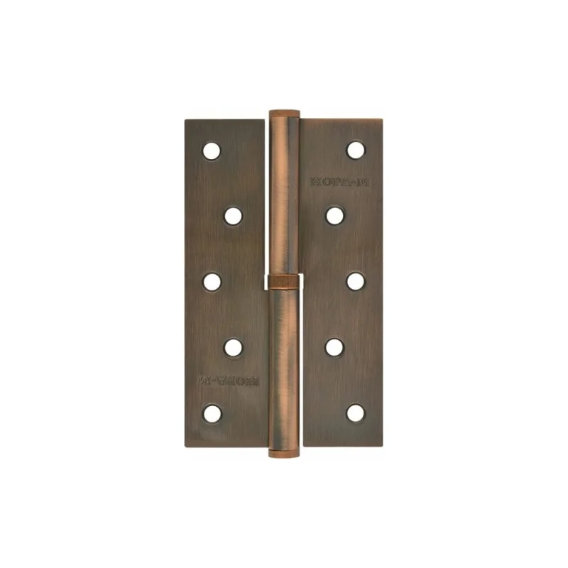 Петля НОРА-М 750-5" медн.покр. правая 2,5 мм №2 10600