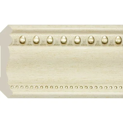 Карниз Cosca Decor 80 мм, интерьерный багет, патина СПБ023873