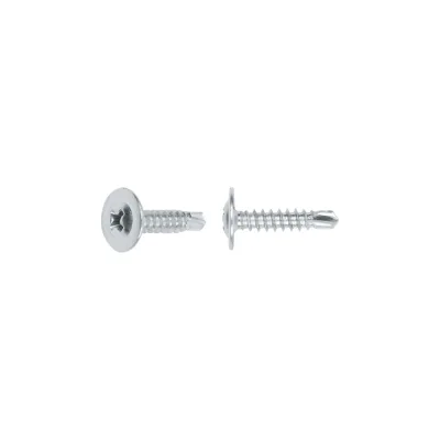 Саморез с прессшайбой STARFIX 4,2x25 мм, цинк, со сверлом, 25 шт. SMZ1-50351-25