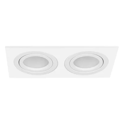 Светильник встраиваемый GU10 белый 100 Вт IP20 Arte Lamp Tarf (A2168PL-2WH)