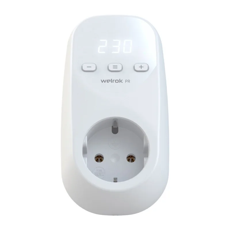 Реле напряжения Welrok PR 230 В 16 А тип AC с дисплеем