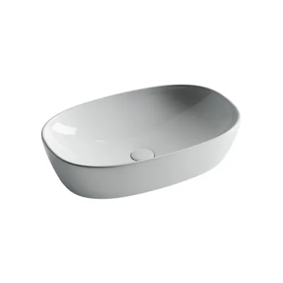Умывальник-чаша накладная Ceramicanova Element овальная, 600х380х140 мм CN5039