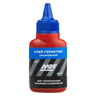 Анаэробный клей-герметик MPF красный 40 г