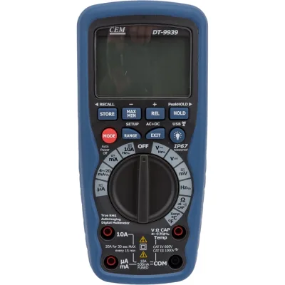 Мультиметр с беспроводным USB интерфейсом СЕМ DT-9939 481103