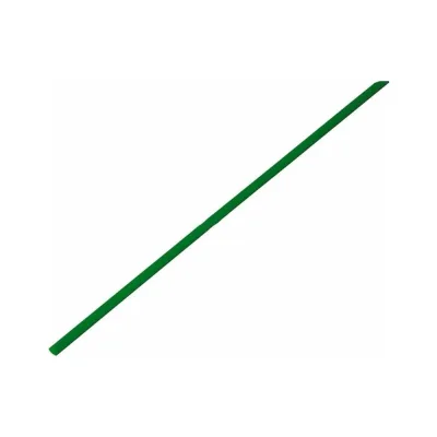 Термоусаживаемая трубка Smartbuy 6/3, зеленая, 1 метр SBE-HST-6-g