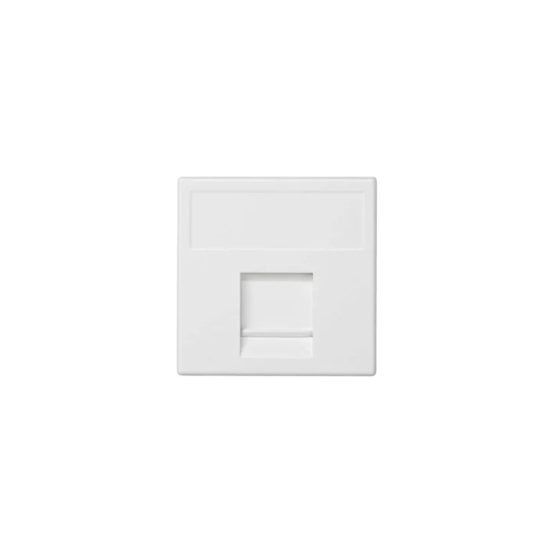 Π£Π½ΠΈΠ²Π΅ΡΡΠ°Π»ΡΠ½ΡΠΉ Π°Π΄Π°ΠΏΡΠ΅Ρ Simon Π½Π° 1 RJ45 ΠΊΠΎΠ½Π½Π΅ΠΊΡΠΎΡ, Π45, Ρ Π·Π°ΡΠΈΡΠ½ΡΠΌΠΈ ΡΡΠΎΡΠΊΠ°ΠΌΠΈ, Π±Π΅Π»ΡΠΉ K76-9
