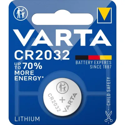 Элемент питания Varta ELECTRONICS CR 2032 06032101401 4008496276882