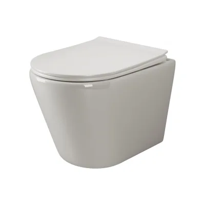 Подвесной унитаз Ceramicanova HIGHLIGHT Rimless, с крепежом CN1804