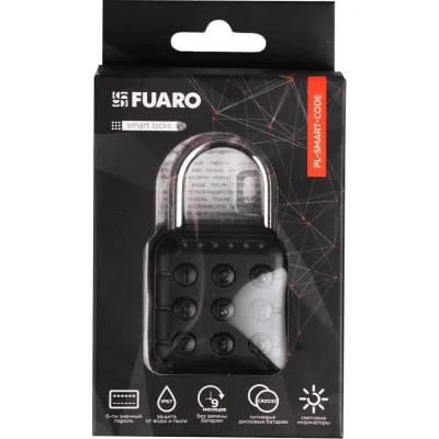 Замок навесной умный кодовый Fuaro PL-SMART-CODE подвес 62303