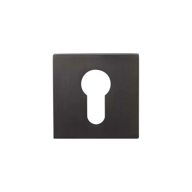 Ключевая накладка под евроцилиндр ADDEN BAU SC SQ-001 GRAPHITE 940002023029