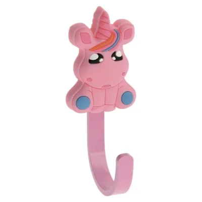 Мебельный крючок GTV WM-UNICORN единорог, розовый WM-UNICORN-RZ