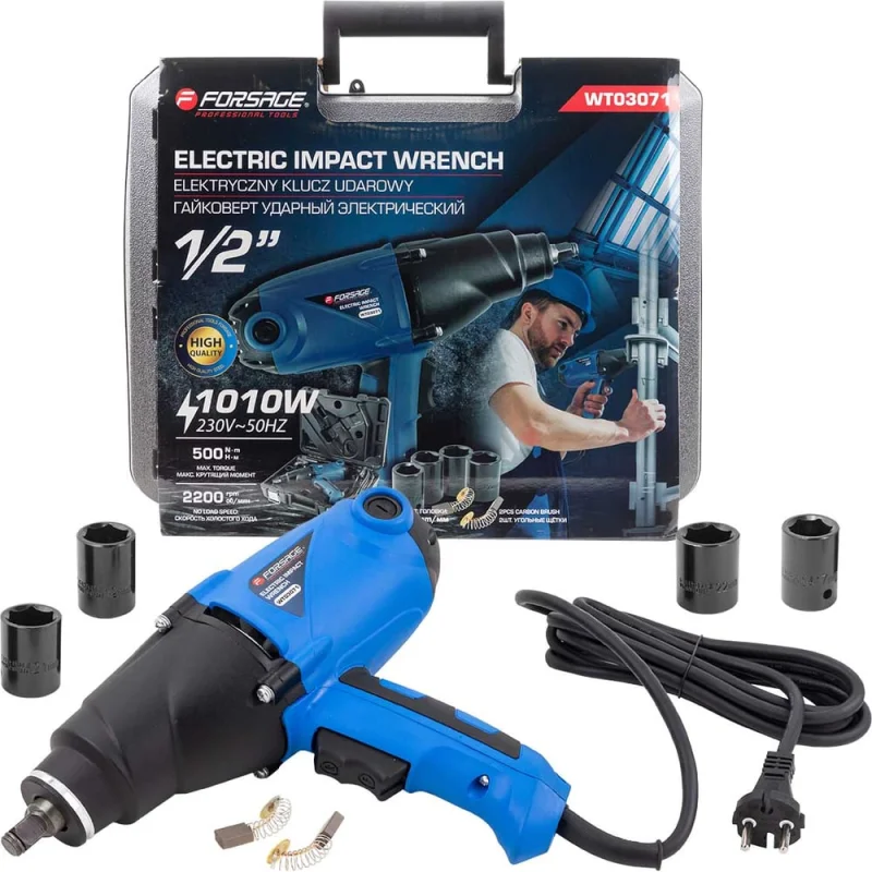 Гайковерт ударный электрический Forsage 1010W F-WT03071(60033)