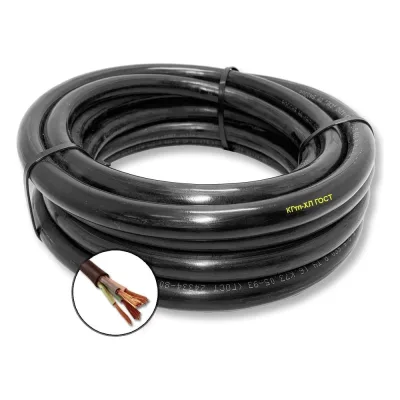 Гибкий кабель ПРОВОДНИК кгтп-хл 4x4 мм2, 1м OZ315599L1