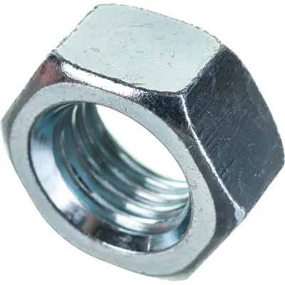 Гайка шестигранная DIN934 оцинкованная М20, 4 шт в пакете Zitar 112251