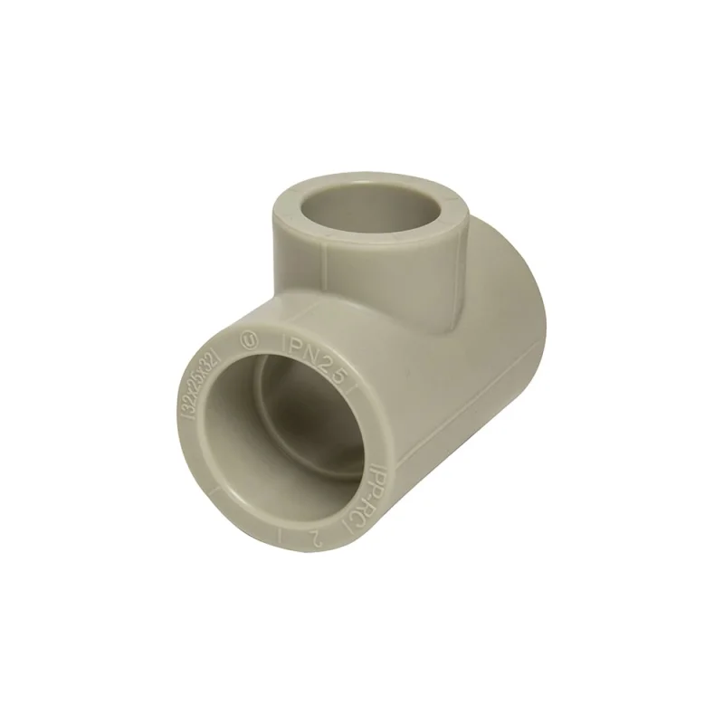 Переходной тройник VRT 32х25х32 EVER plast, серый, Россия 538397