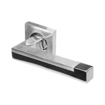 Ручка DOORLOCK DL Звездная линия Pulsar M206 SCB/OC матированный/полированный хром A=35-55 мм 73560