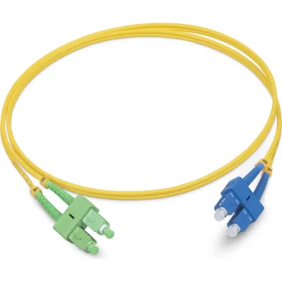 Оптический патч-корд TopLAN дуплексный, SC/APC-SC/UPC, SM 9/125, 150 м, DPC-TOP-652-SC/A-SC/U-150
