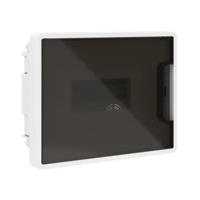 Щит распределительный встраиваемый DKC Frame ЩРВ-П пластиковый IP40 180,9х224,4х99,5 мм 8 модулей непрозрачная дверь (F08B1WDDIY)