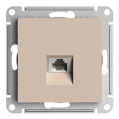 Π ΠΎΠ·Π΅ΡΠΊΠ° ΡΠ΅Π»Π΅ΡΠΎΠ½Π½Π°Ρ Systeme Electric AtlasDesign Π²ΡΡΡΠ°ΠΈΠ²Π°Π΅ΠΌΠ°Ρ ΠΏΠ΅ΡΠΎΡΠ½Π°Ρ RJ11 (ATN001281)