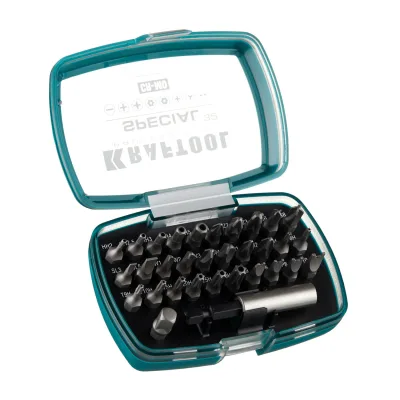 Набор бит Kraftool Special-32 PH/PZ/SL/TORX 25 мм с адаптером (32 шт.) (2610-H32)