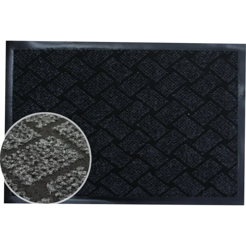 Влаговпитывающий коврик In'Loran 50x80 см. КРАФТ серый, 70-584