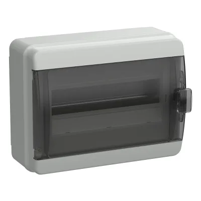 Щит распределительный навесной IEK Tekfor КМПн-12 пластиковый IP65 230х300х137 мм 12 модулей прозрачная дверь (TF5-KP72-N-12-65-K03-K02)