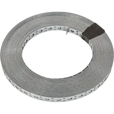 Перфорированная прямая лента STARFIX 0.7x12 мм, рулон 25 м SMP-51564-25