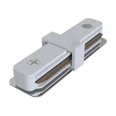 Коннектор для однофазного шинопровода прямой Maytoni Technical Unity белый (TRA001C-11W)