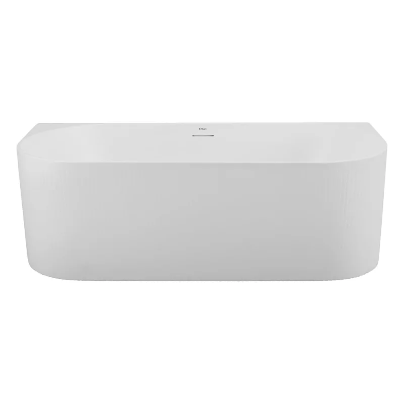 Акриловая ванна BelBagno пристенная, белая матовая BB412-1700-800-MATT