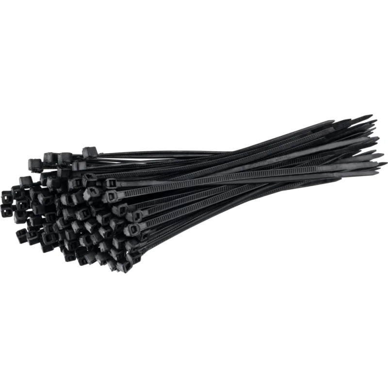 Π‘ΡΡΠΆΠΊΠ° ΠΊΠ°Π±Π΅Π»ΡΠ½Π°Ρ Duwi 100x2,5 ΠΌΠΌ Π½Π΅ΠΉΠ»ΠΎΠ½ΠΎΠ²Π°Ρ ΡΠ΅ΡΠ½Π°Ρ (100 ΡΡ.) (30256 8)