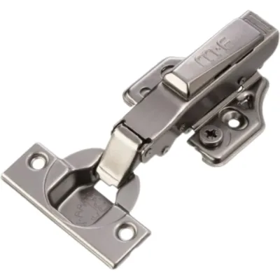 Петля MF Prima All-2-Way 3D, Clip-on, накладная, с доводчиком, мягкий ход, черный никель, в сборе 18101v