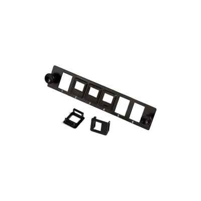 Адаптерная панель LANMASTER на 6 модулей, типа Keystone, для кросса LAN-FOB10-1P LAN-FP10-6OK