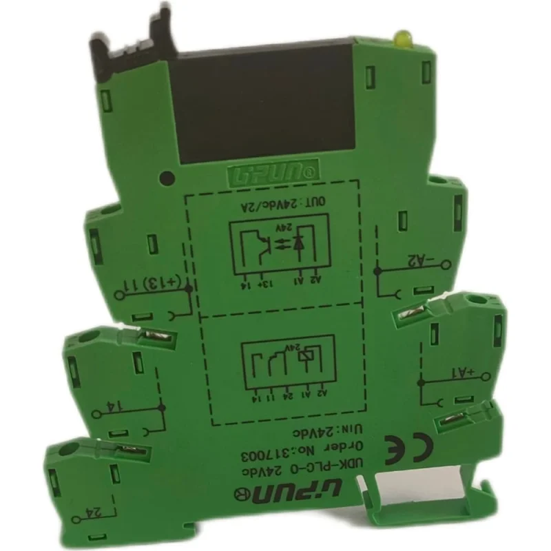 Модуль релейный UPUN с опторазвязкой UDK-PLC-O 24Vdc 317003