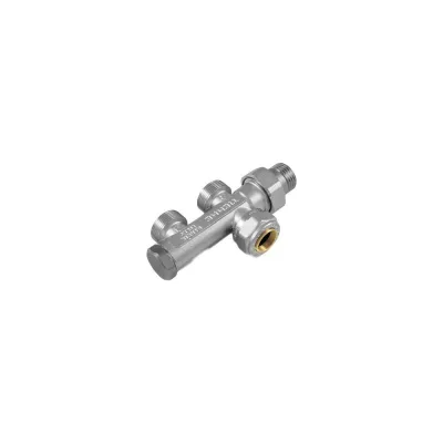 Радиаторный узел Tiemme обж-НН 15-1/2'xM24x19 со сгоном, 2-трубная система, разводка в пол 3370002