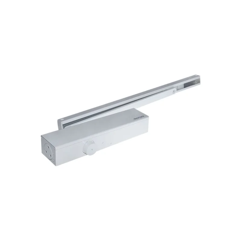 Дверной доводчик DOORLOCK DL300S BC size 3-5 со скользящей тягой, белый 75556